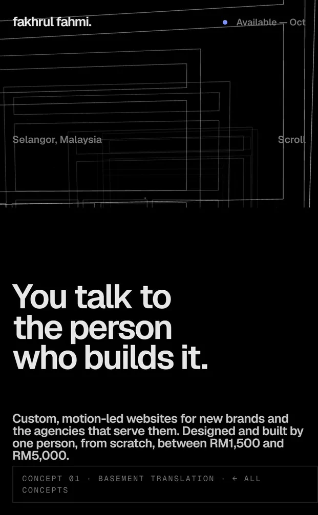 Phone: You talk to the person who builds it.