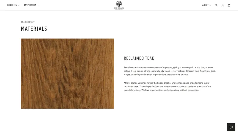 The material index