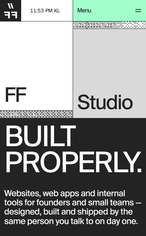 Phone: BUILT PROPERLY.